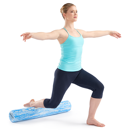 Woman Exercising On OPTP PRO Roller